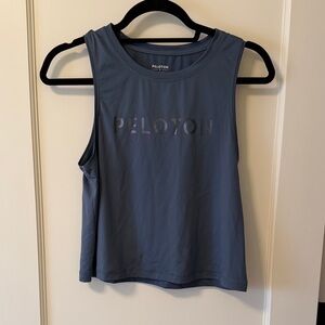 Peloton Women's Navy Muscle Tee